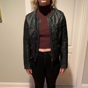 American Eagle leather jacket